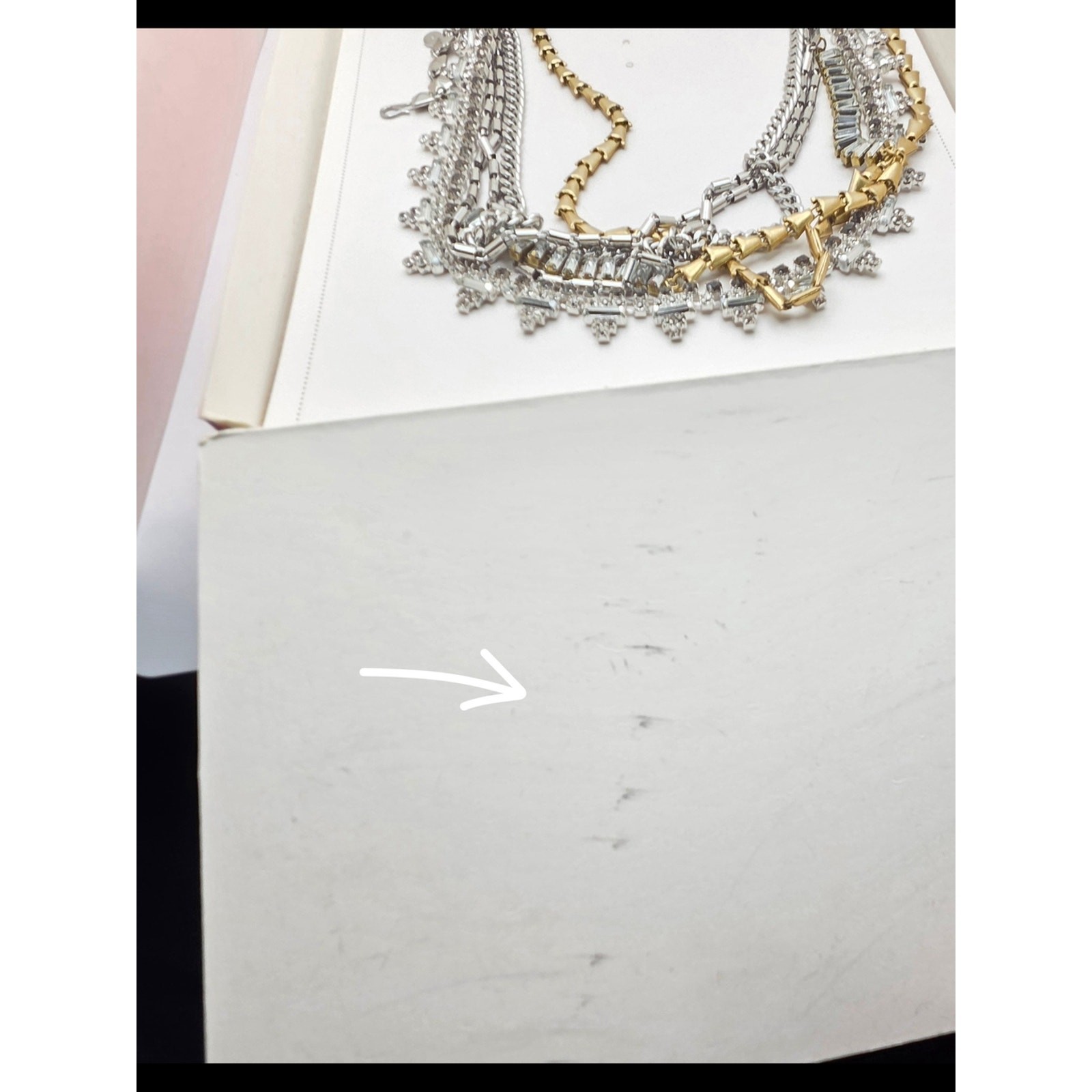 Stella & Dot Sutton 5-in-1 Necklace Mixed Metal Rhinestone Statement Boxed