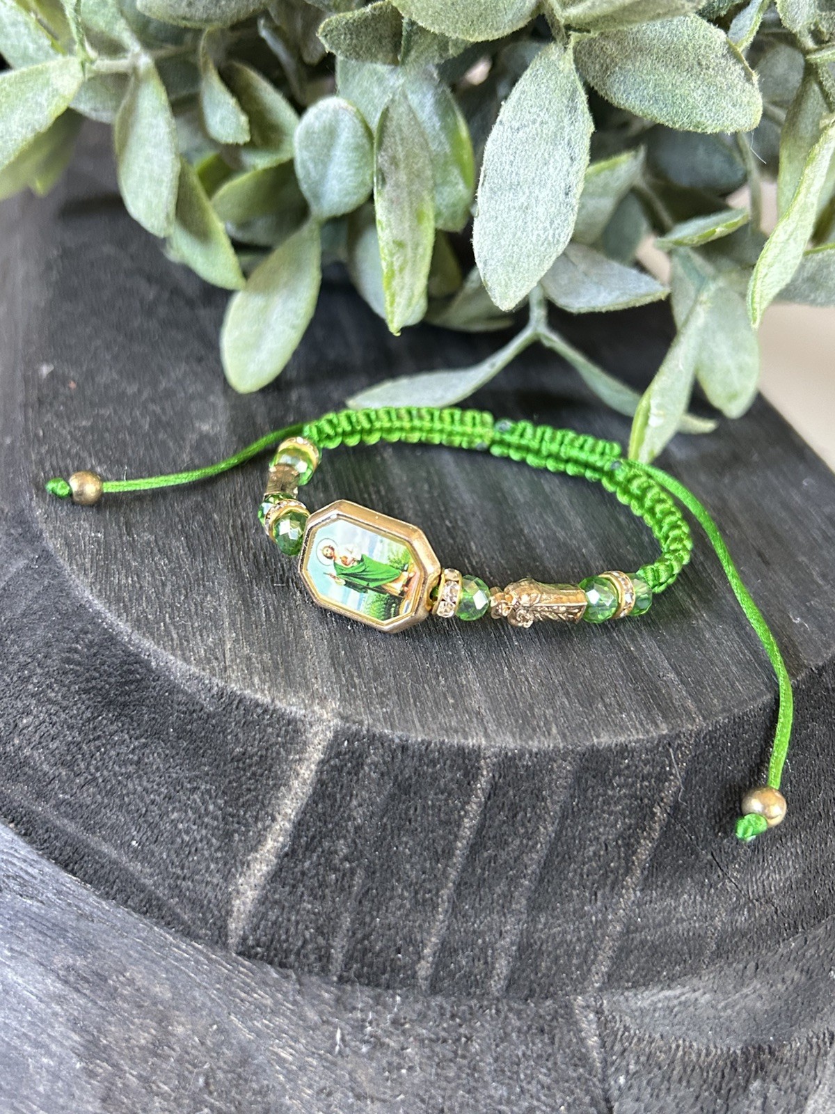 1 Pc San Judas Tadeo Mal De Ojo Proteccion Pulsera St Jude Evil Eye Bracelet