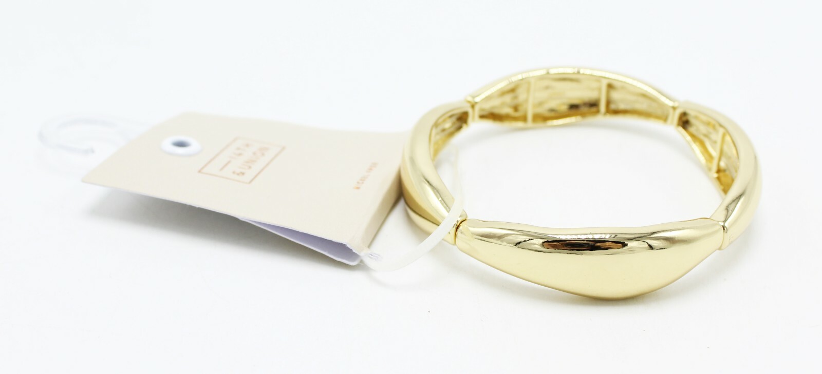 New 14th & Union Gold Stretch Bracelet from Nordstrom Rack NWT #B1098