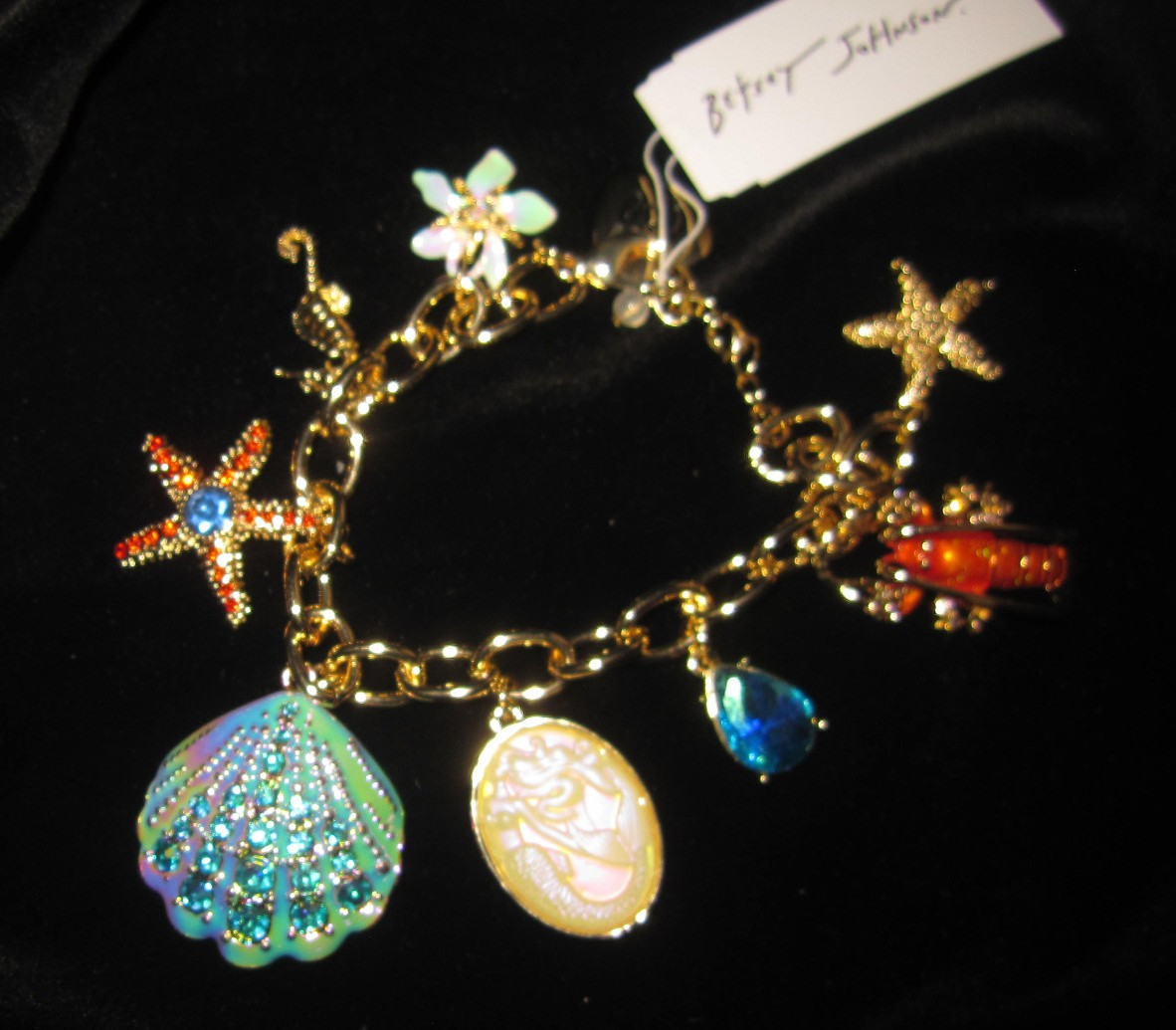 BETSEY JOHNSON Sealife Charm Flex Bracelet