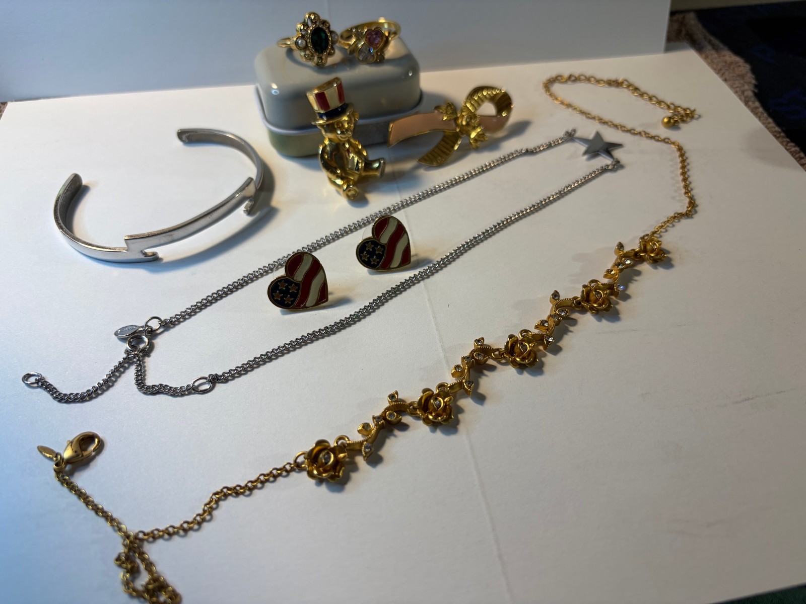 Avon Costume Jewelry – As Is – Varied Lot – 8 Pieces in Good Vintage Condition