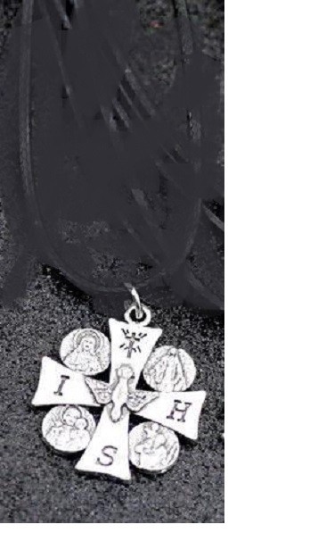 men women pendant CROSS JESUS PEACE BIBLE PRAY silver 20″ necklace FREE GIFT BOX