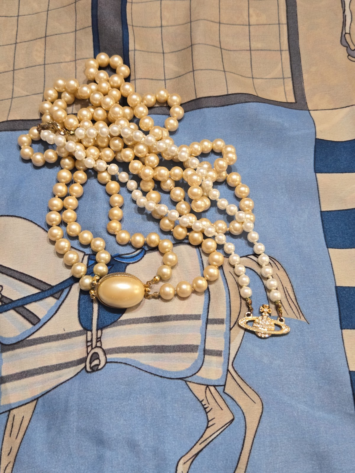 Vintage Pearl Necklaces, Imitation Pearl