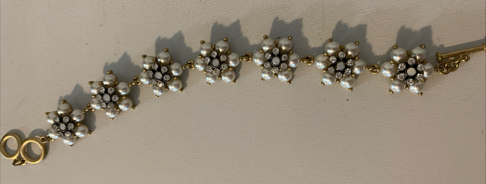 5x bracelets& 2x Rings Nice Rhinestones Varied