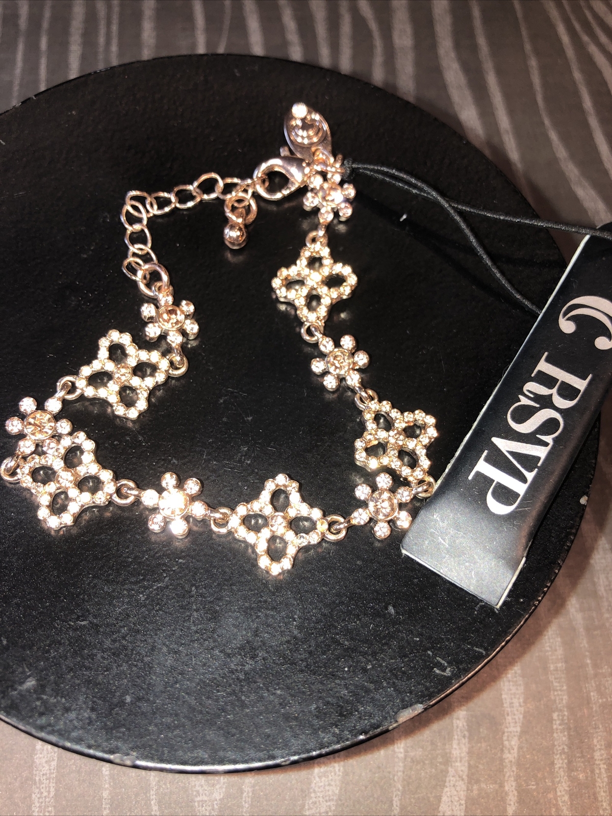 Rose Gold Tone Bracelet RSVP 6.5 – 8.5 Inches Brand New With Tags