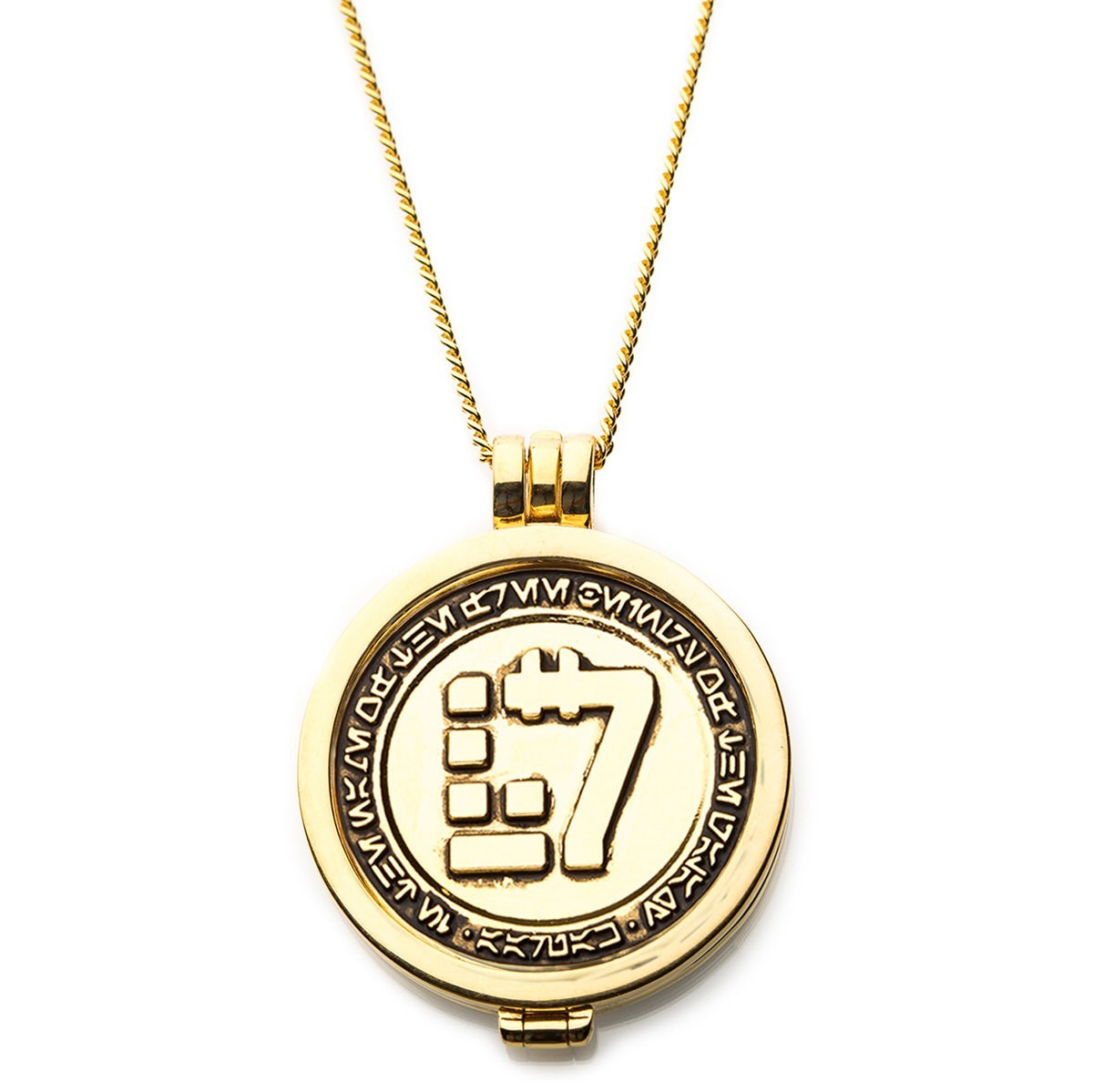 Star Wars X RockLove NEW New Republic Credit Pendant Necklace – Yellow Gold