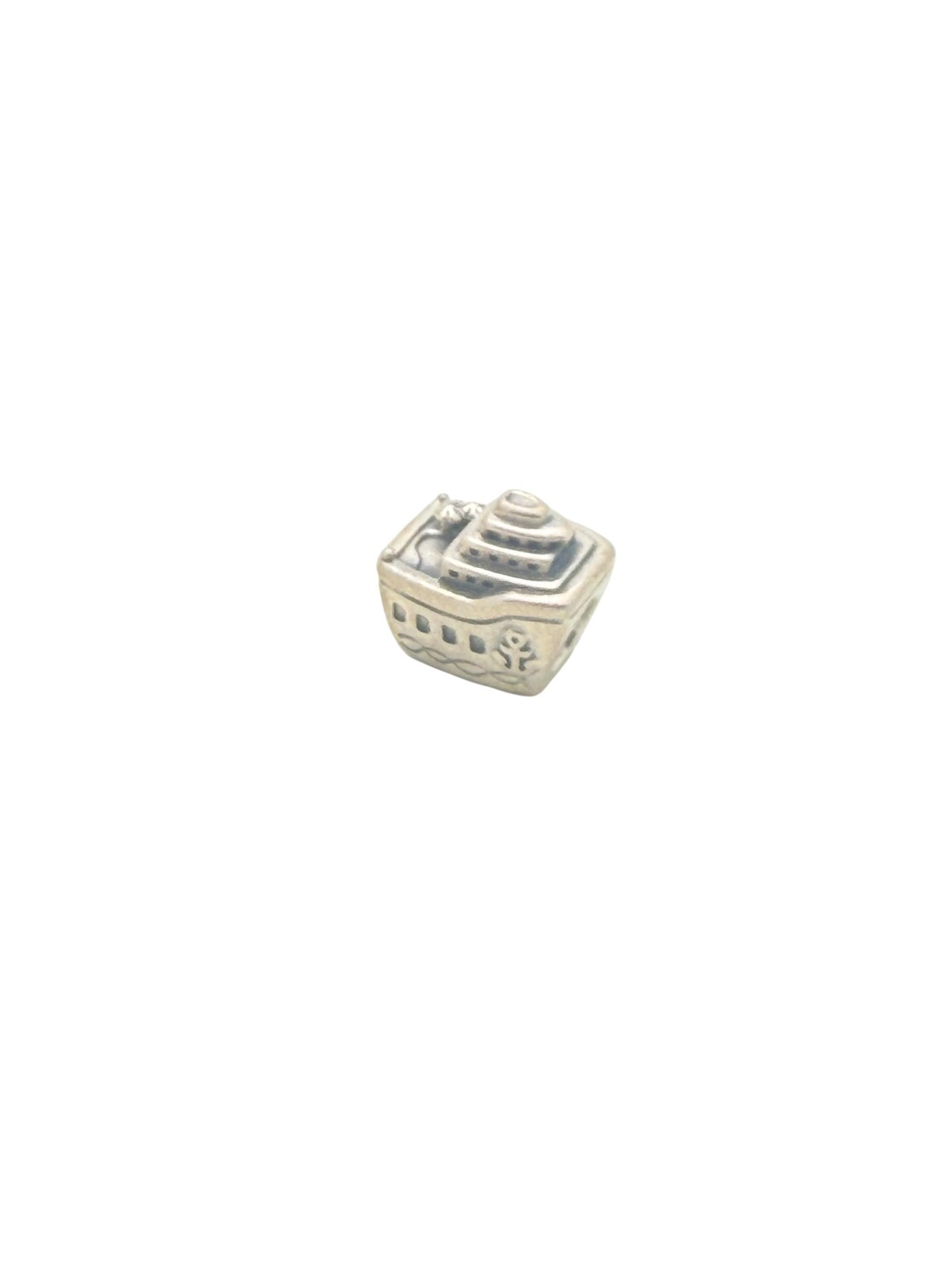 Pandora Sterling Silver All Aboard Cruise Ship Boat Travel Charm