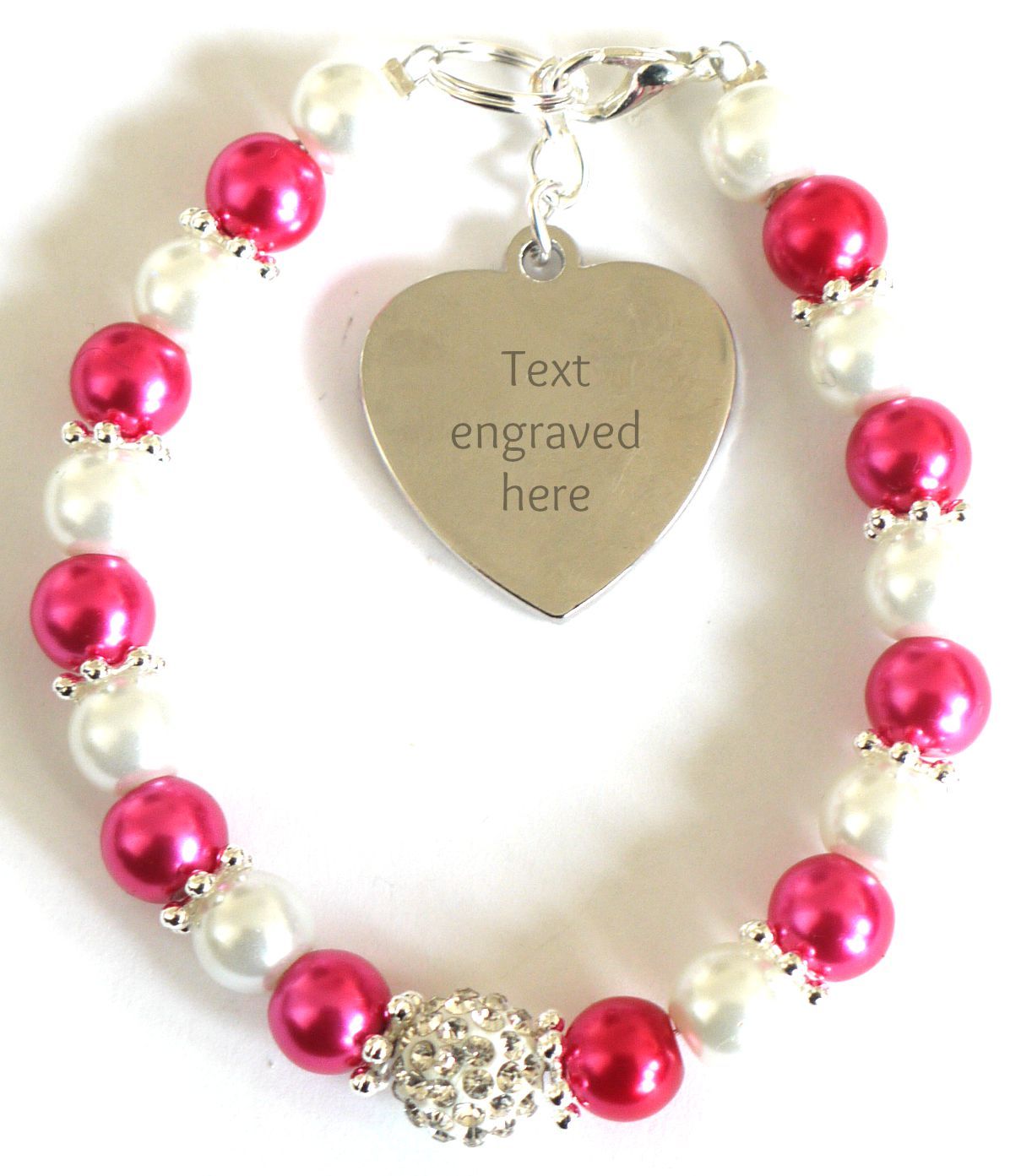 Best Teacher Coach Personalised Engraved Charm Bracelet Birthday Gift any text