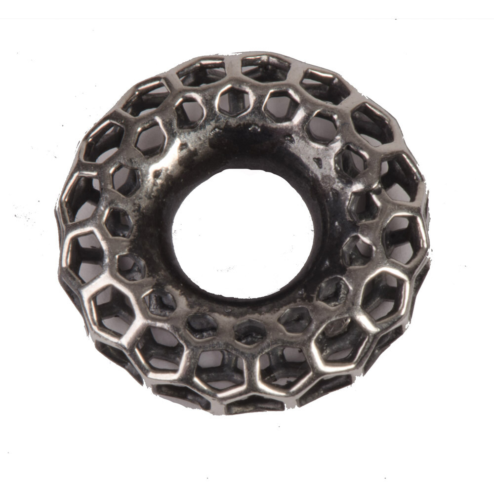 Novobeads Sterling Silver 1122 Evening Serenity, Silver