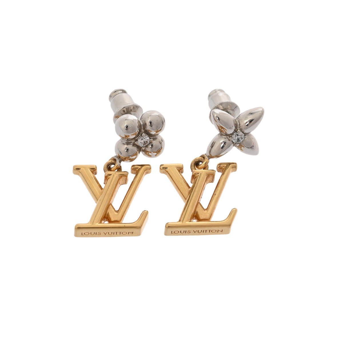 LOUIS VUITTON Women Pierce metal M01287 Pandant LV Iconic