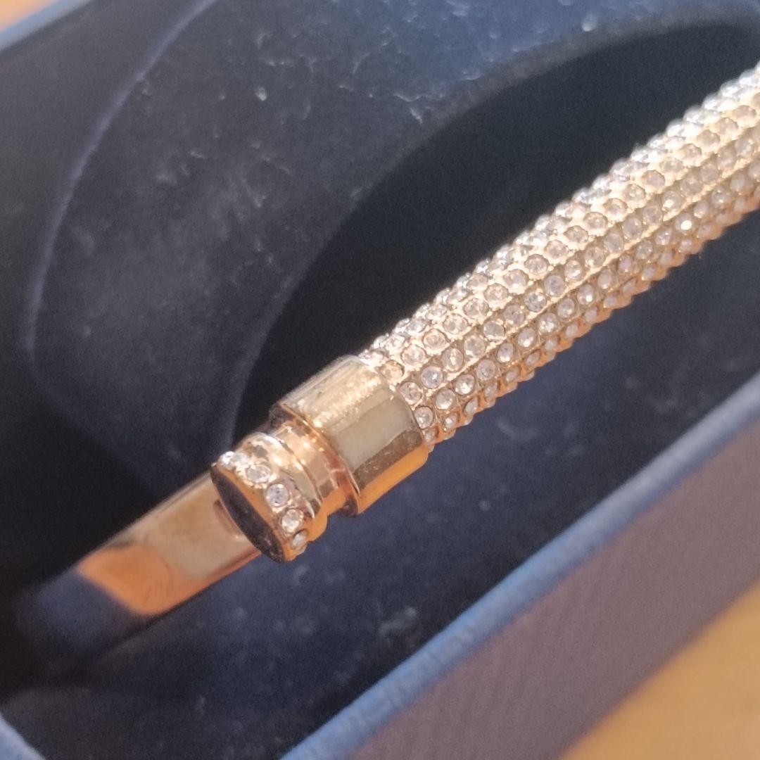 SWAROVSKI Gold Bangle No Accessories M Size