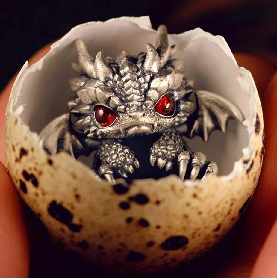 🐲Cute Silver Dragon Bracelet