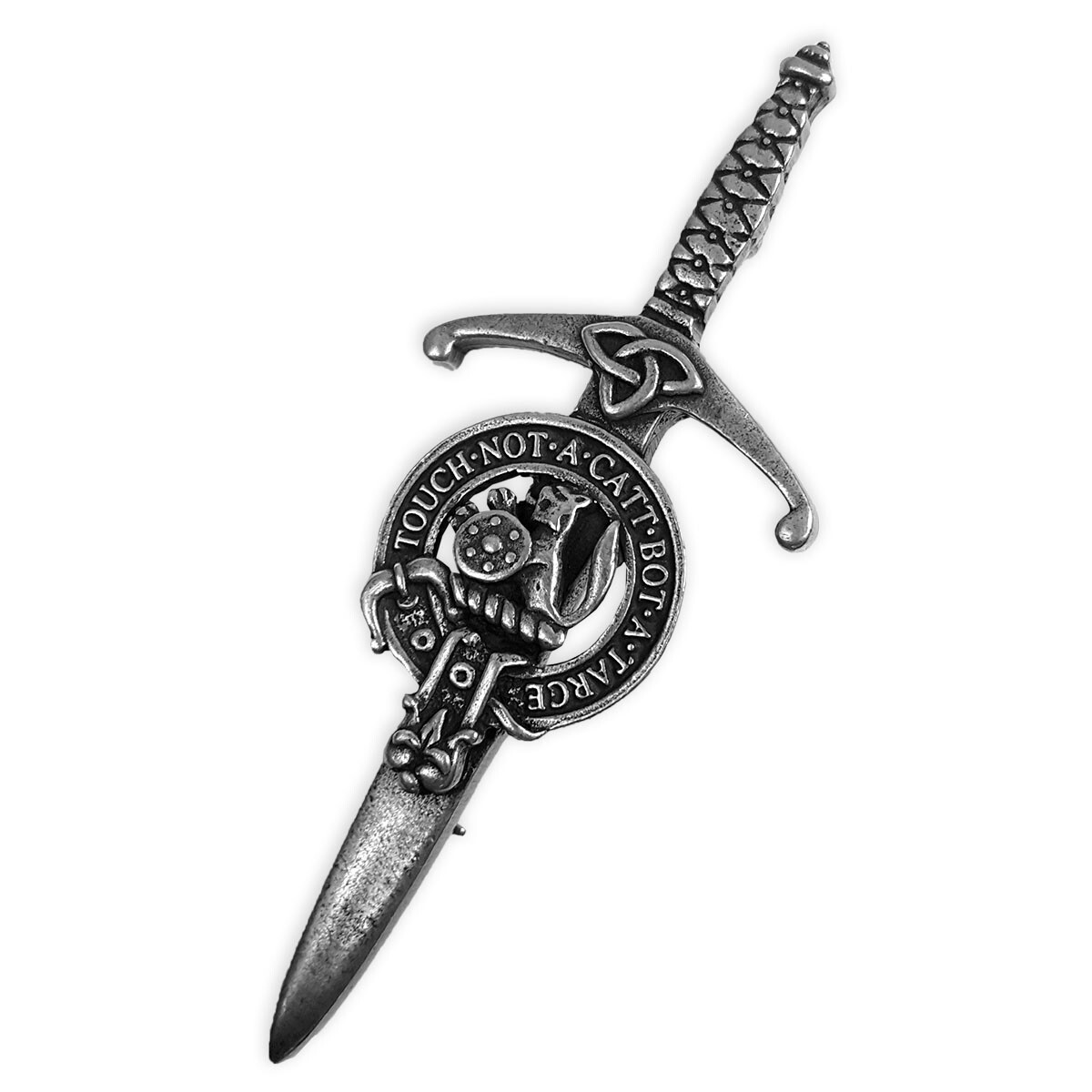 Pewter Clan Crest Kilt Pin/Brooch – Made In Scotland