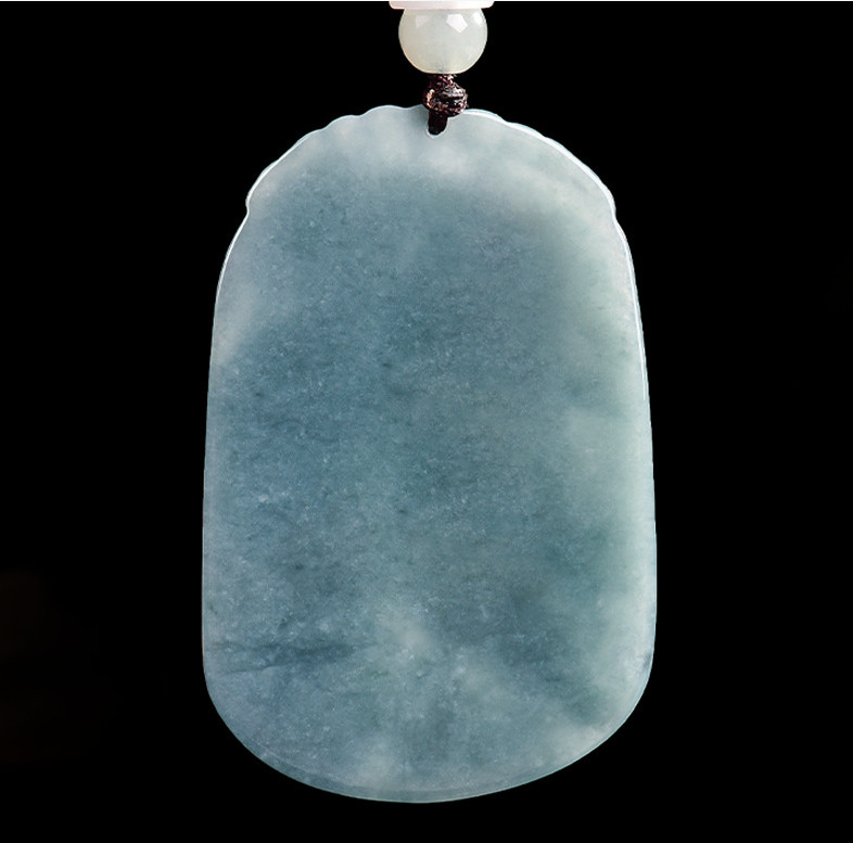 Certified Grade A Natural Jade Jadeite Carved Common Carp Lucky Pendant Necklace