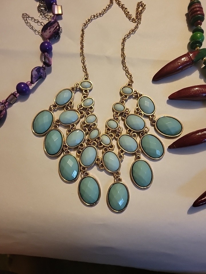 Lot of 9 Wearable Pendant Necklaces Bag No 2