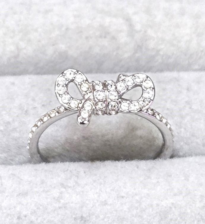 Swarovski Lifelong Bow Ribbon Ring Size 14 Not specified