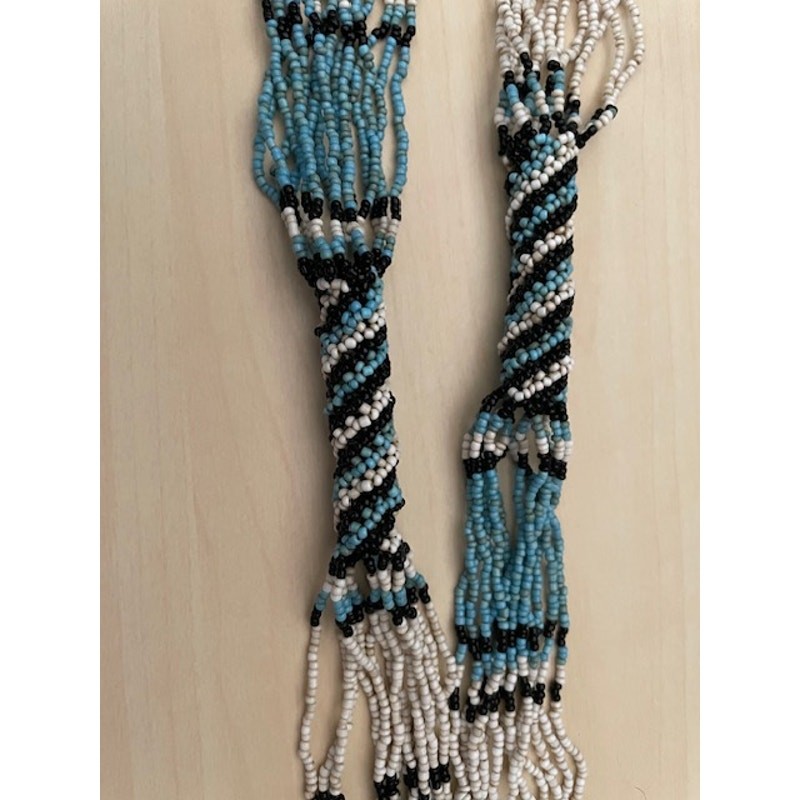 Beaded Multi-Strand Necklace 36″