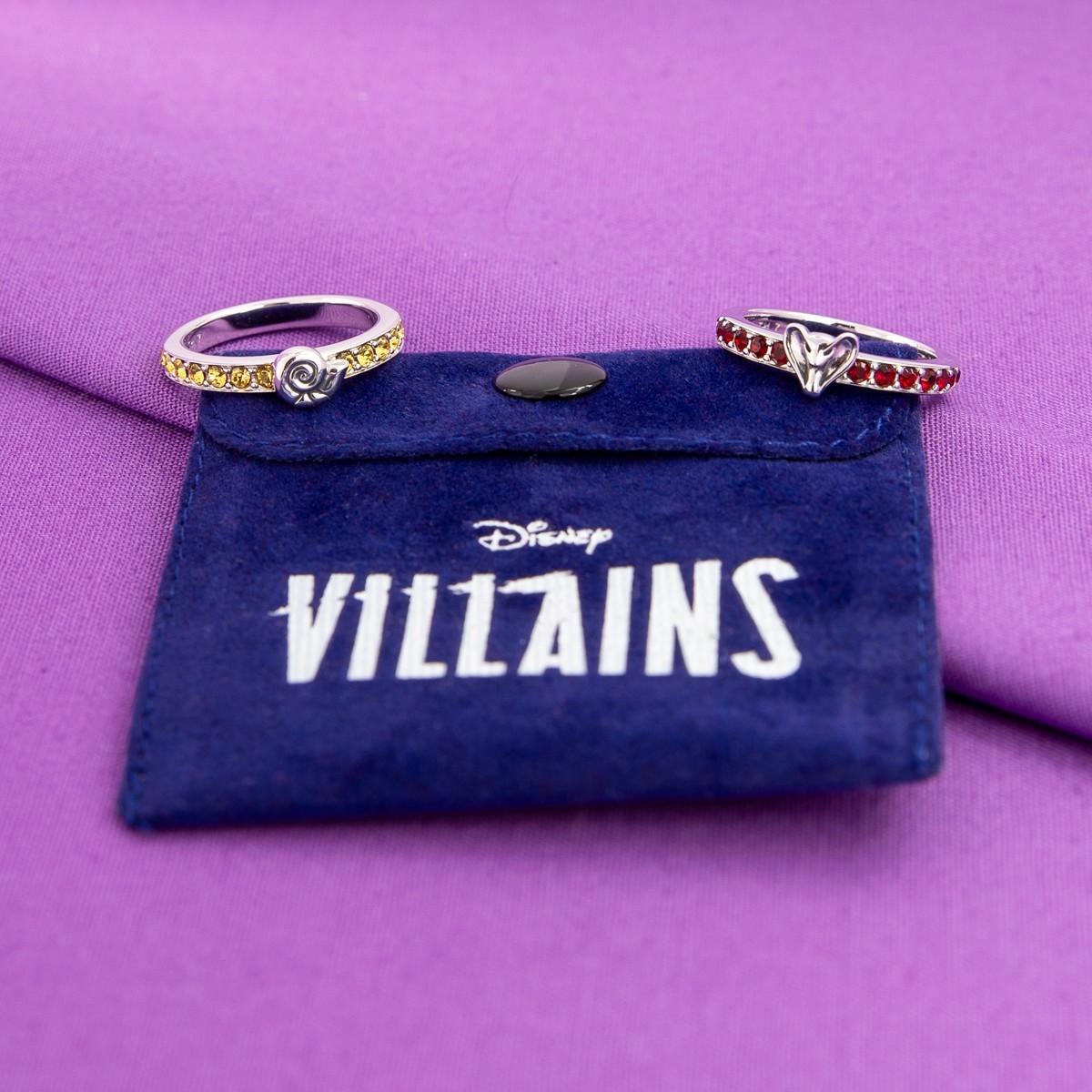 Disney X RockLove ‘The Little Mermaid’ Ursula Iconic Villains Stacker Ring Sz 7