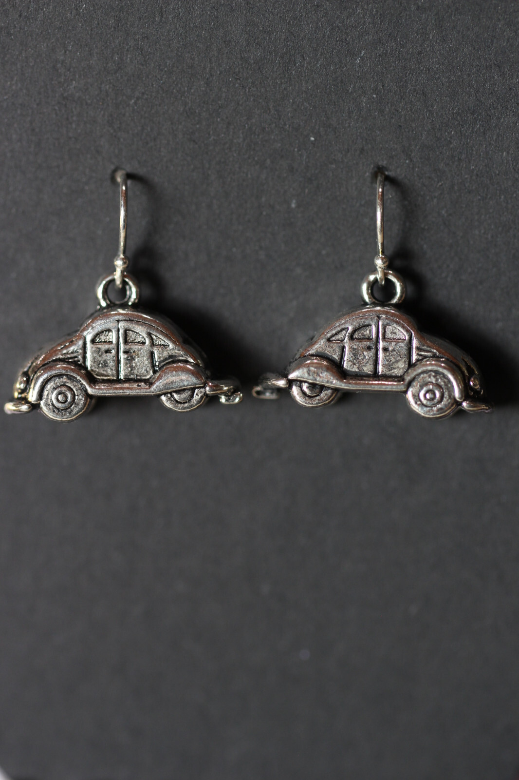 Car Charm Earrings 925 sterling silver Pewter Charms Bug VW Auto Cars Motor