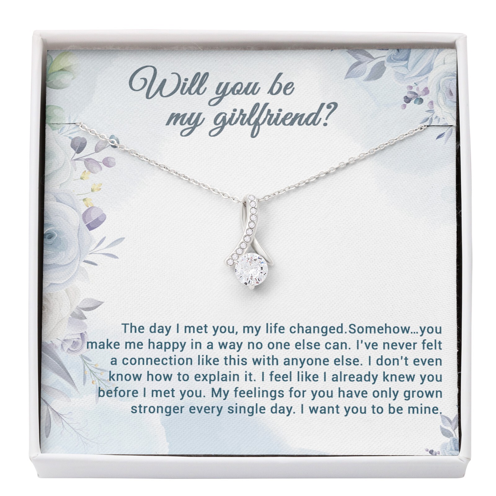 Be My Girlfriend Proposal, Will You Be My Girlfriend Gift, Future Girlfriend
