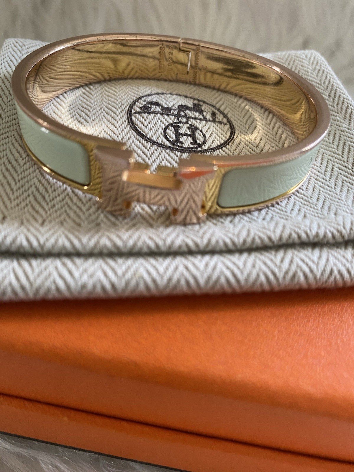 Hermes Clic Clac H Bracelet Authentic