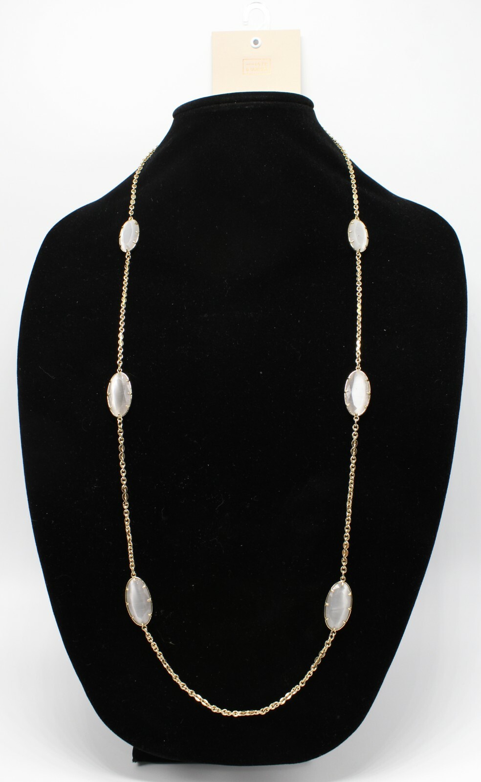 14th & Union Gold Necklace with Opaque Stones from Nordstrom Rack #N2743