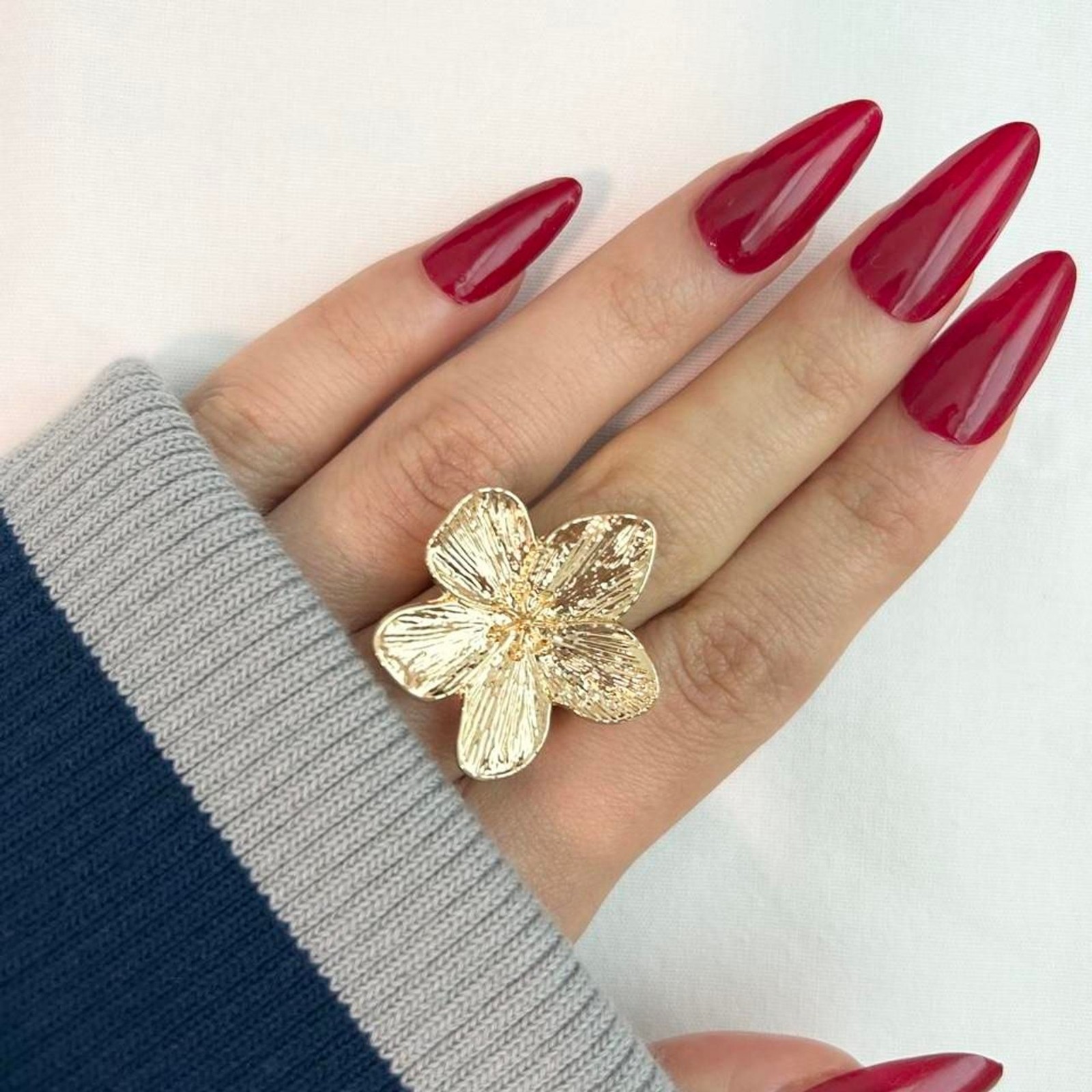 Vintage Inspired Luxury Gold Ring