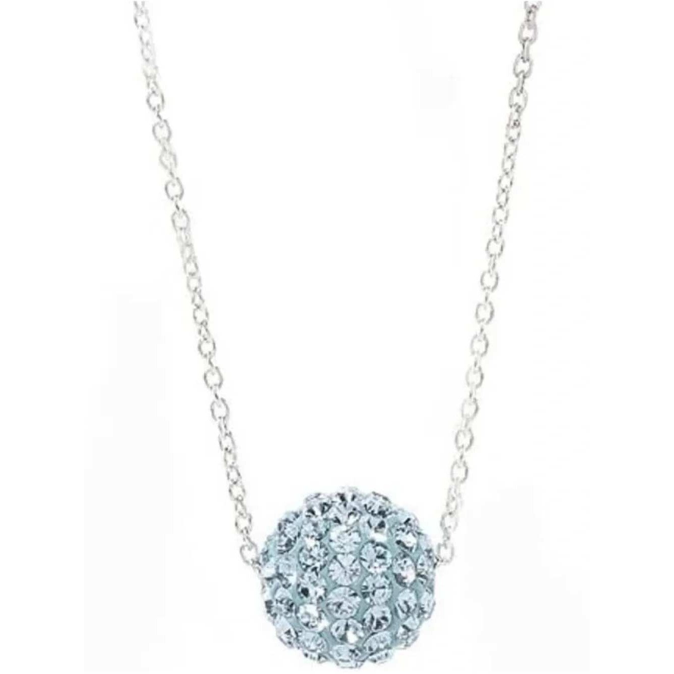 Touchstone Crystal March Birthstone Necklace NEW