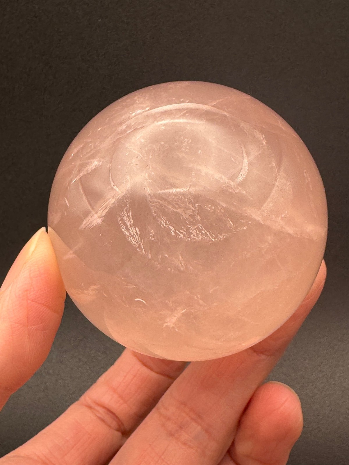 Handcrafted Natural Citrine Crystal Sphere for Prosperity