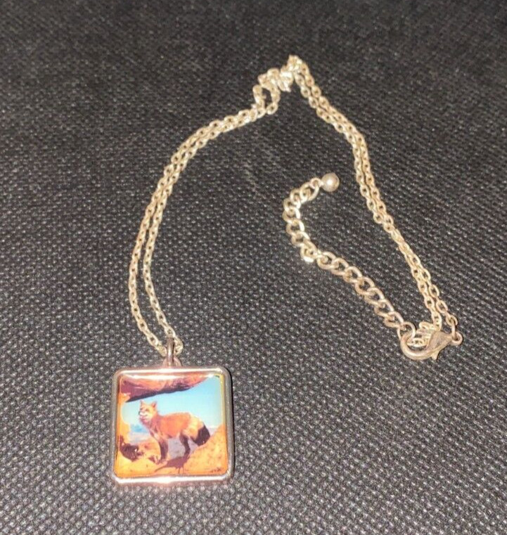 Fox Pendant Necklace – Cute Animal Charm Gift