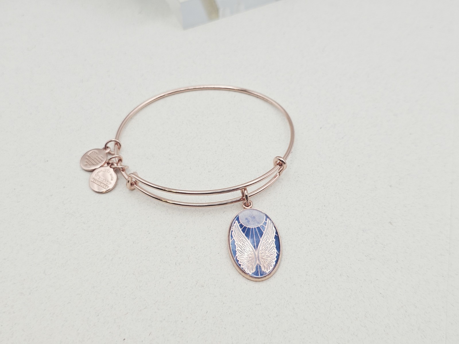 Alex and Ani GUARDIAN ANGEL CYBER MONDAY Shiny Rose Bangle 💕