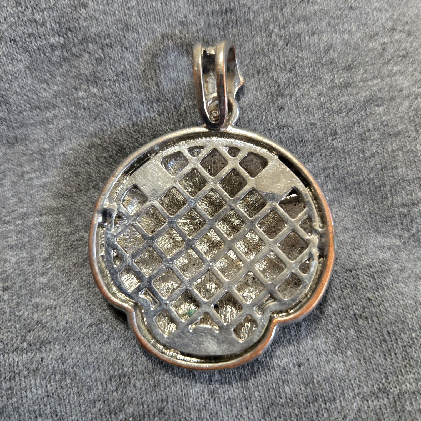 Iced Out Green Mushroom Pendant Mario Luigi Nintendo 1UP Hip Hop Bling No Chain