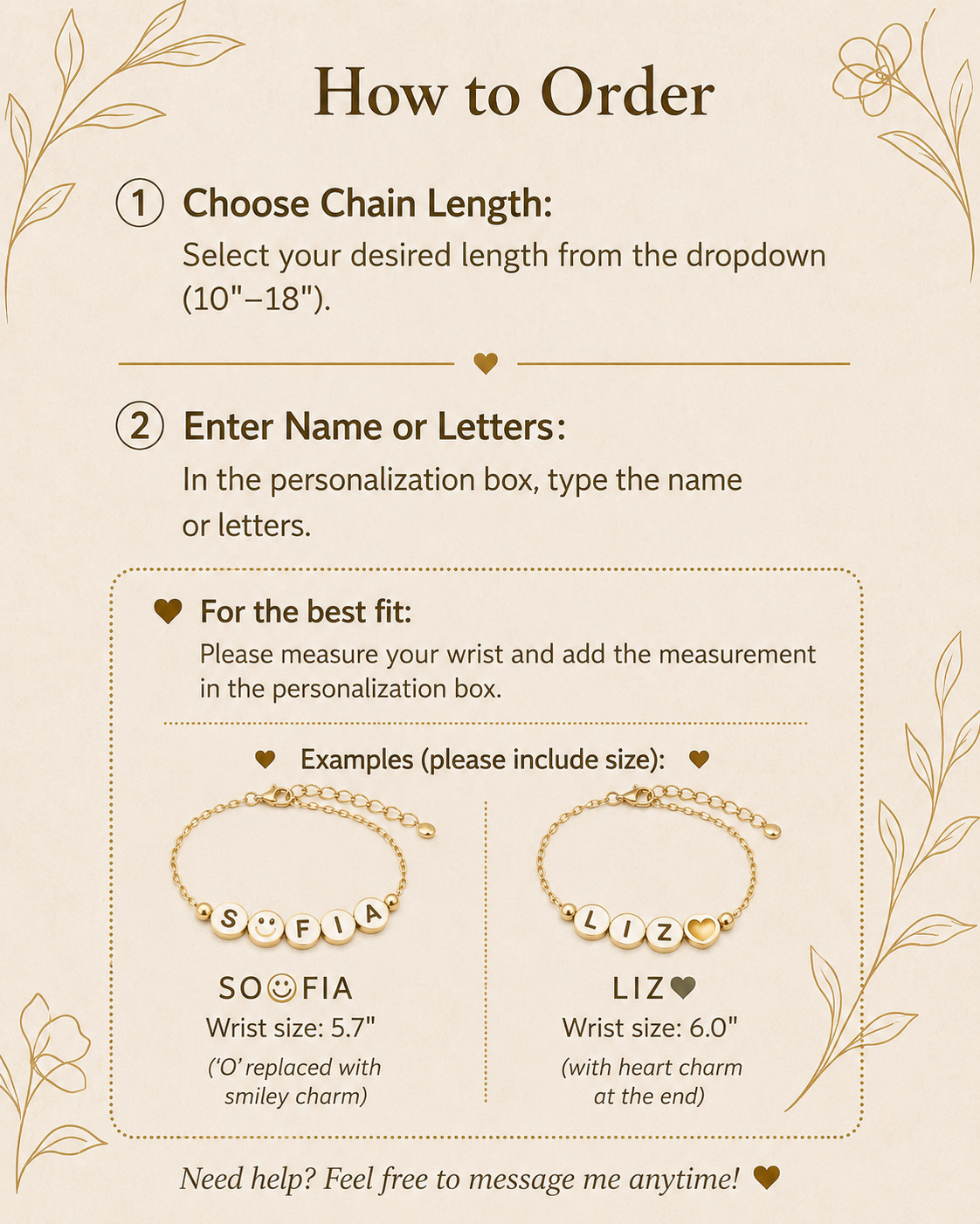 Personalized Kids Name Necklace, Mother of Pearl Letters, 18K Gold Filled