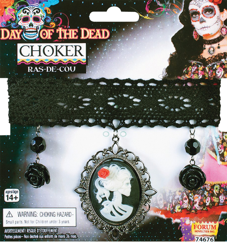 Day Of The Dead Choker – Forum Novelties