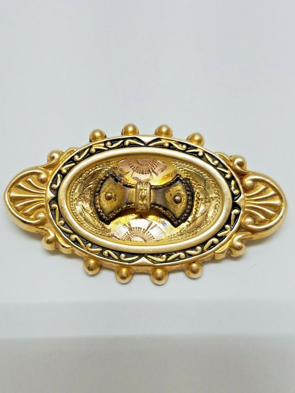 Hayward Victorian Brooch Pin 1/20 12k Gold filled signed Vintage 1930’s