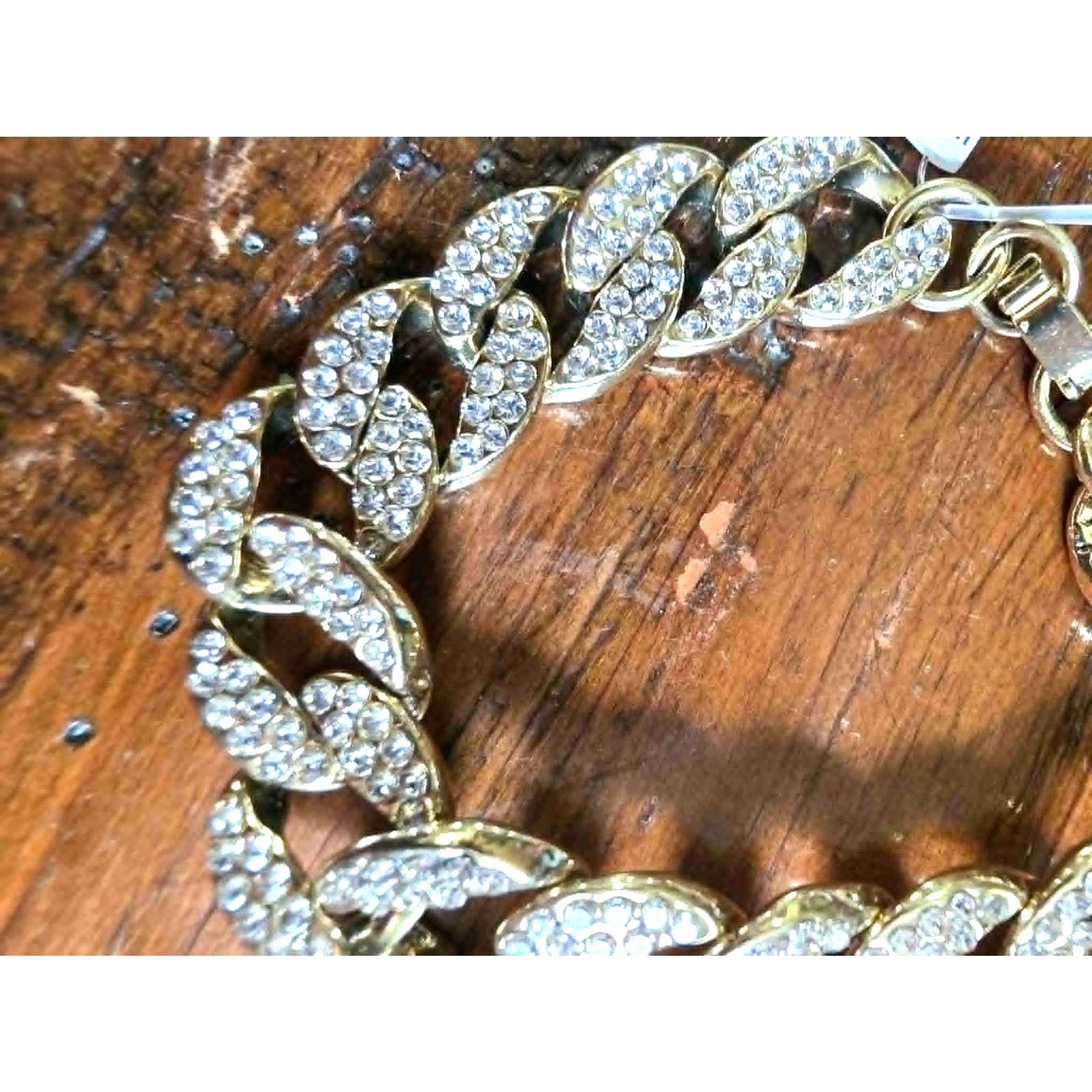 Jolene Layered Pave Link Bracelet