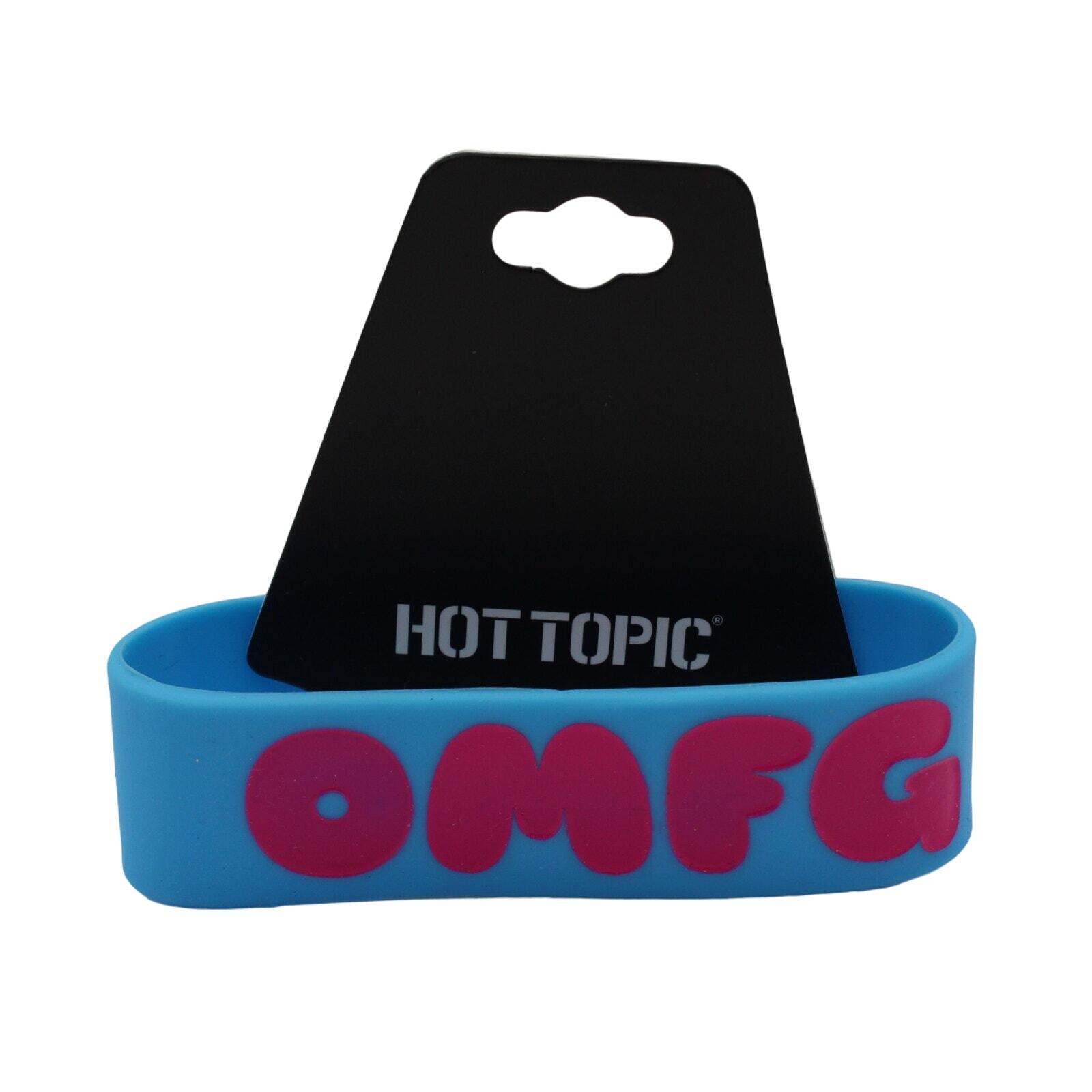 “OMFG” Silicone Wristband Bracelet from Hot Topic #B2163