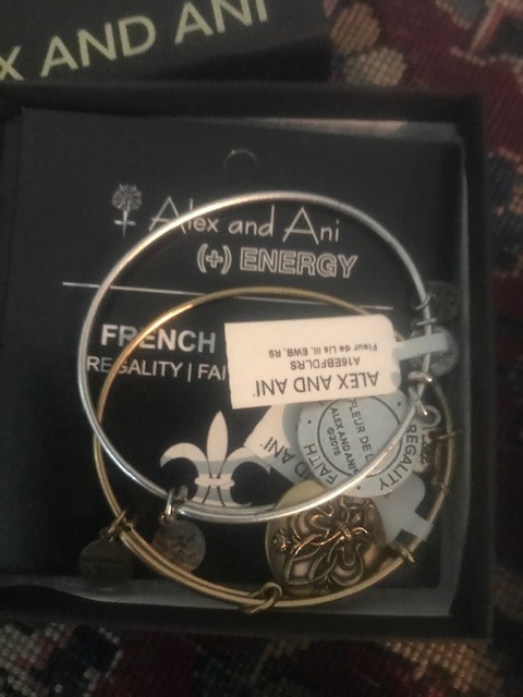 5 Alex and Ani Bangles New W/Tags and 4 boxes unworn barcodes intact