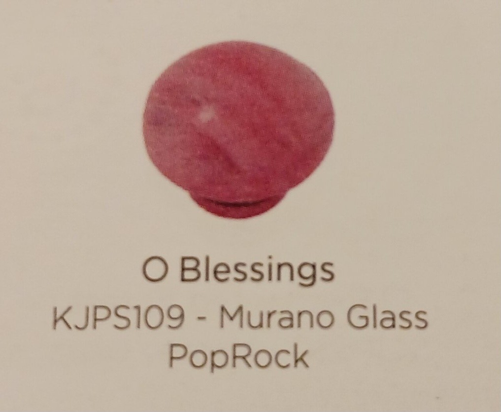 NEW Kameleon Jewelry JewelPops PopRock Blessings Murano Glass KJPS09