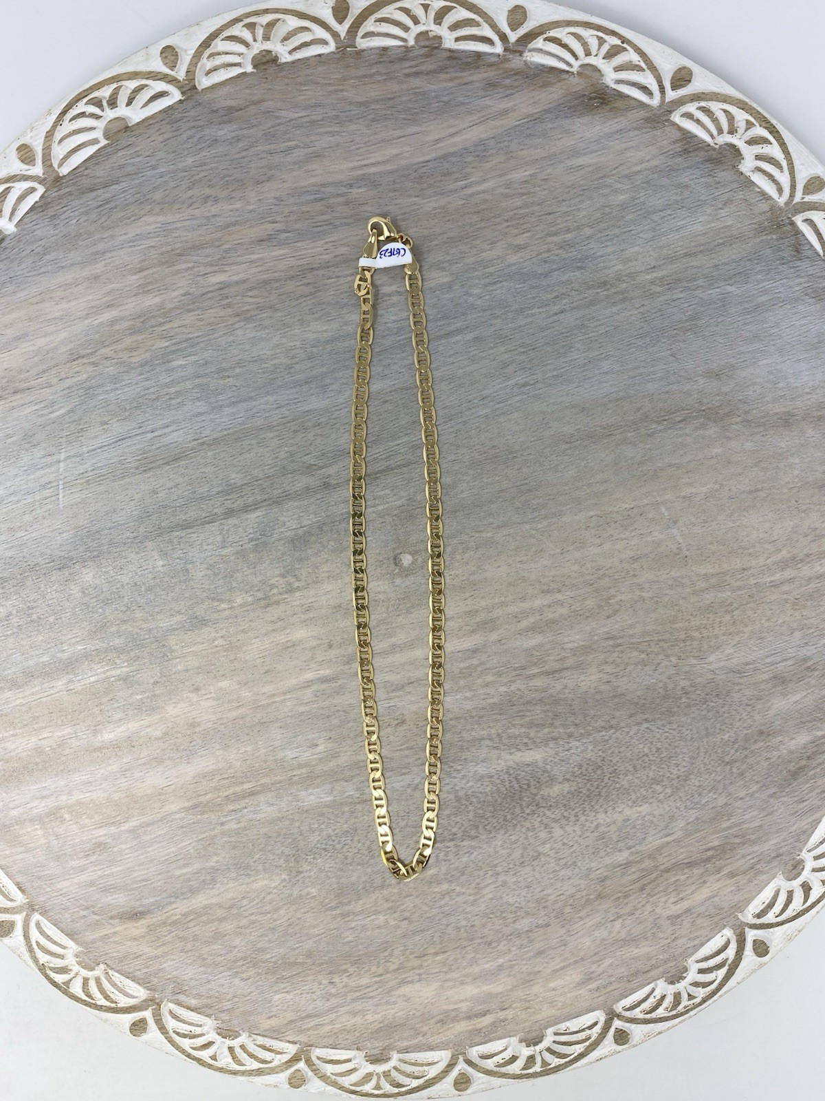 14K Gold filled 15.5″ Long, 0.19″ W ( 5.1MM) Chain Necklace (GC-41)