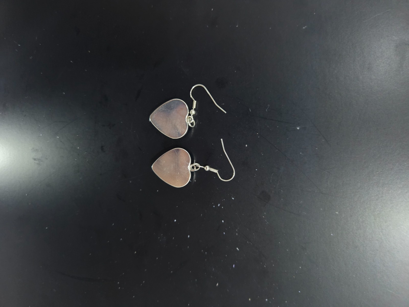 Cute Grogu Baby Yoda Heart Dangle Earrings Star Wars Mandalorian Fan Art Jewelry