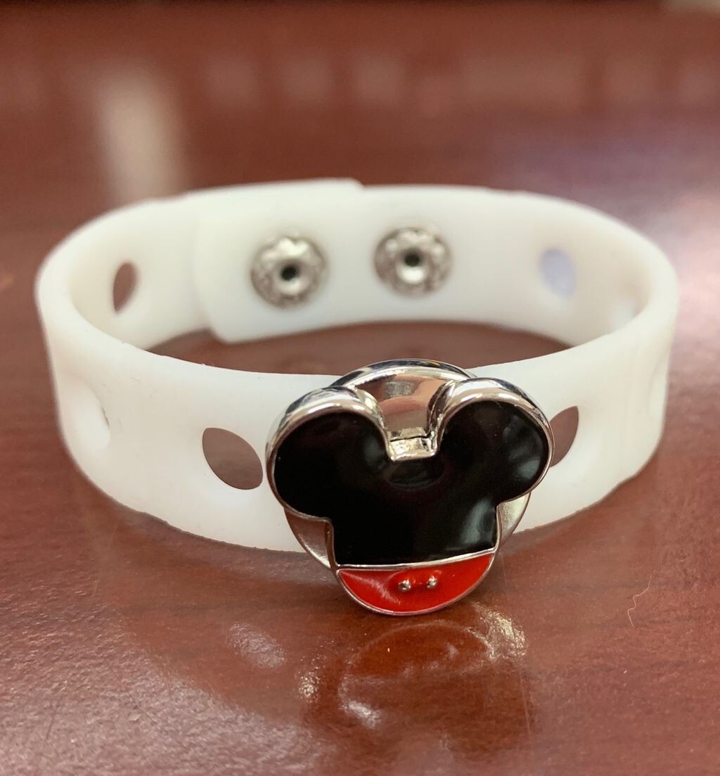 Snap Jewelry Mickey Mouse Enamel Ceramic 18-20mm Fits Ginger Charms Accessories