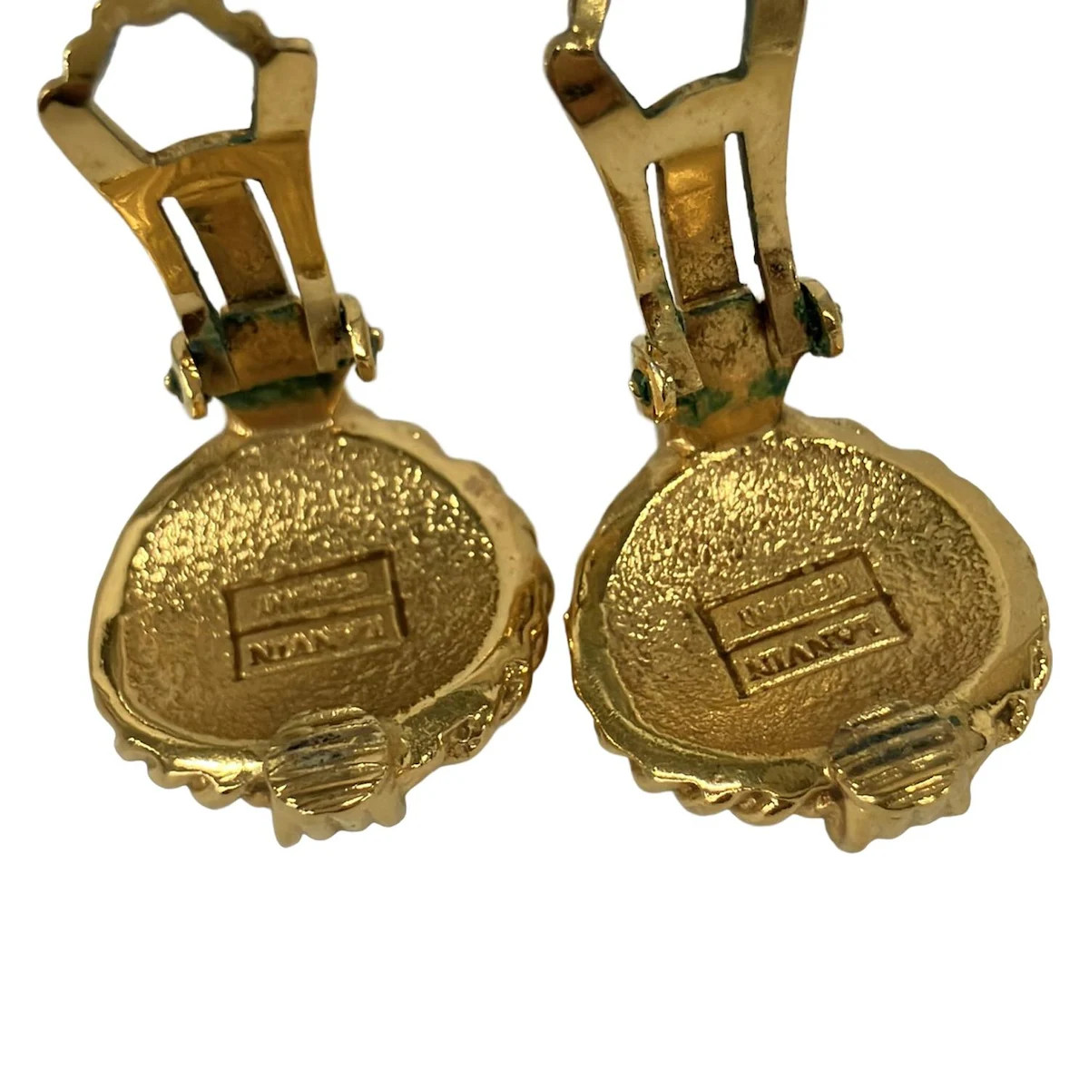 LANVIN – Gold Hardware Clip On Earrings