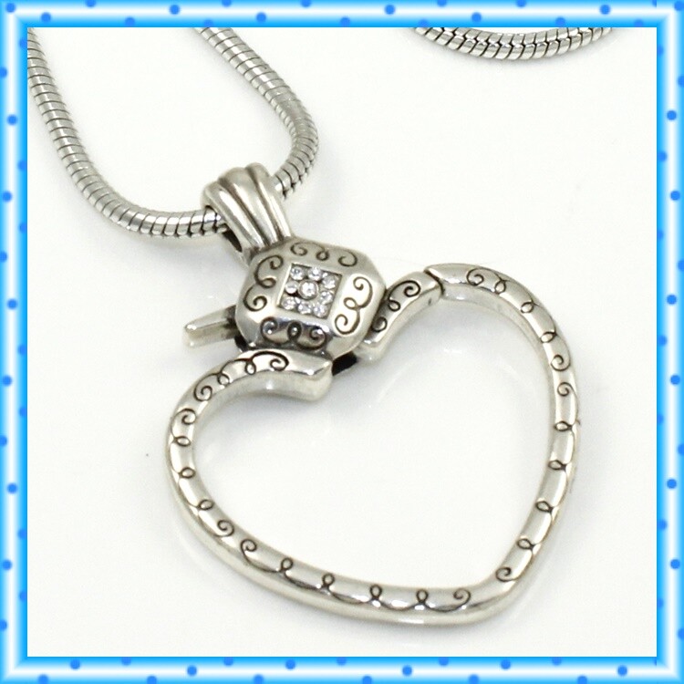 Brighton Charming World Heart Add Charms/Beads Necklace NWT