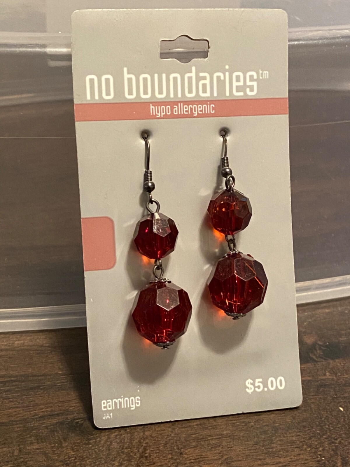 No Boundaries Brownish Orange Rootbeer in Color Fashion Jewelry Earrings