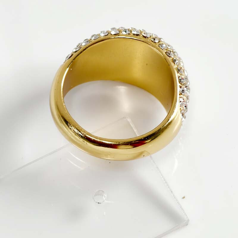 Jcrew Rhinestone Cocktail Ring Gift Fashion Women Party Jewelry 3Sizes Chosen