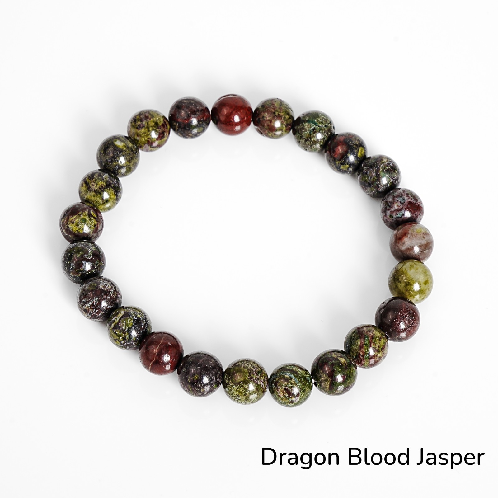 8mm Mixed Natural Gemstone Bracelet Multicolor Healing Round Beads For Man Woman