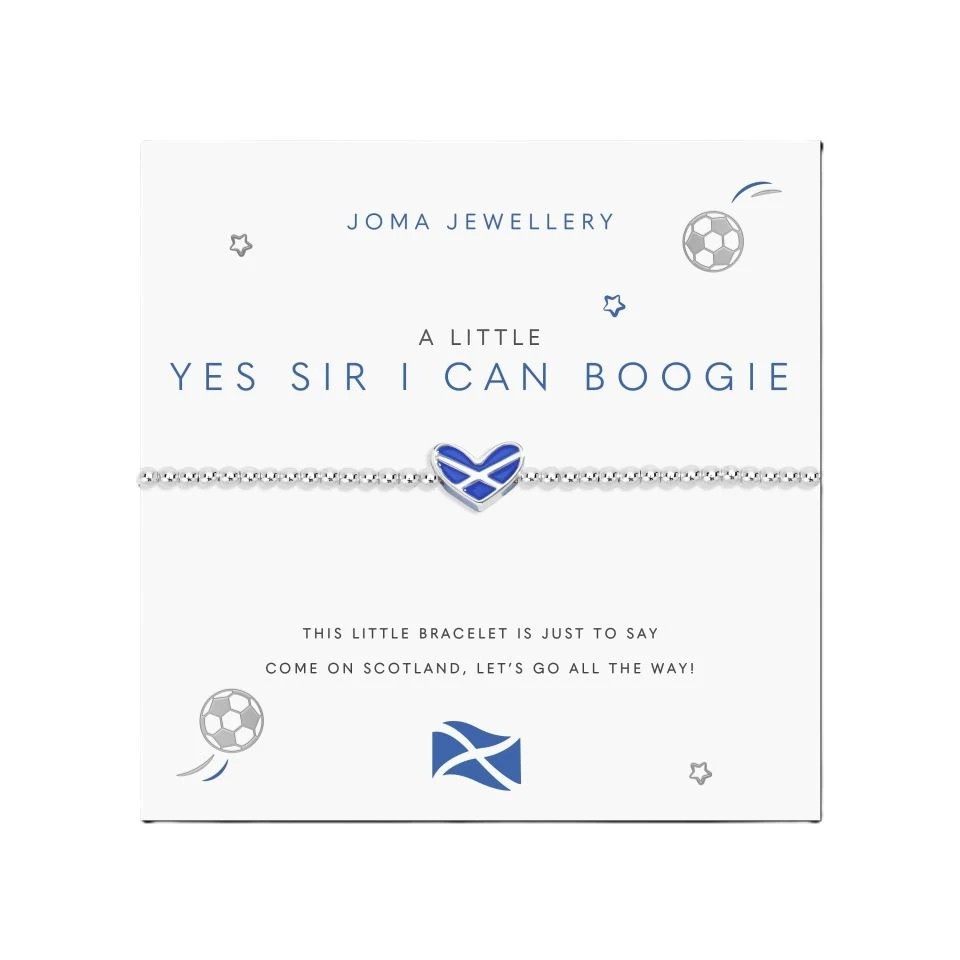 Scotland World Cup Joma Bracelet Yes Sir I Can Boogie