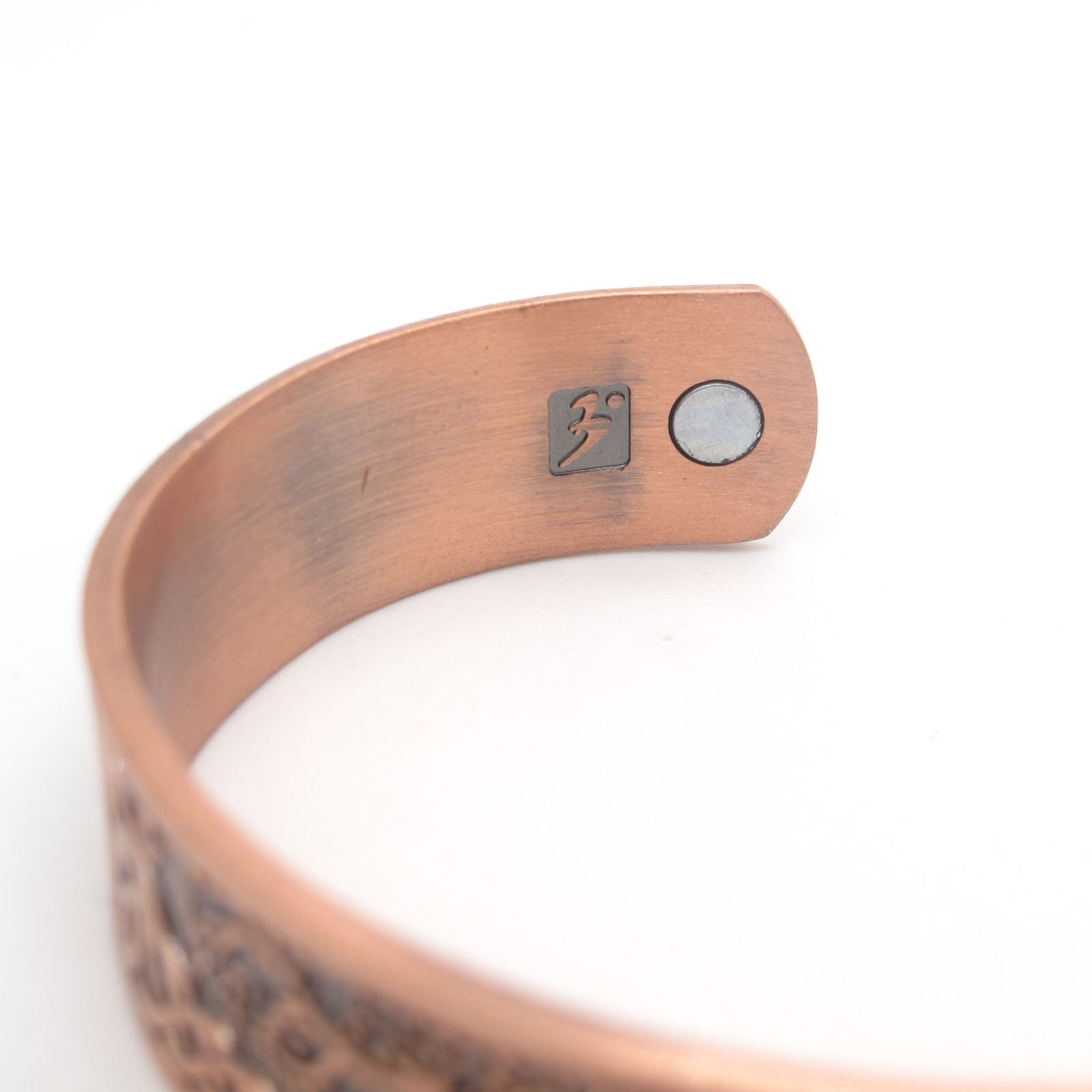 MENDEL Celtic Triquetra Trinity Knot Copper Tree of Life Bangle Bracelet Jewelry