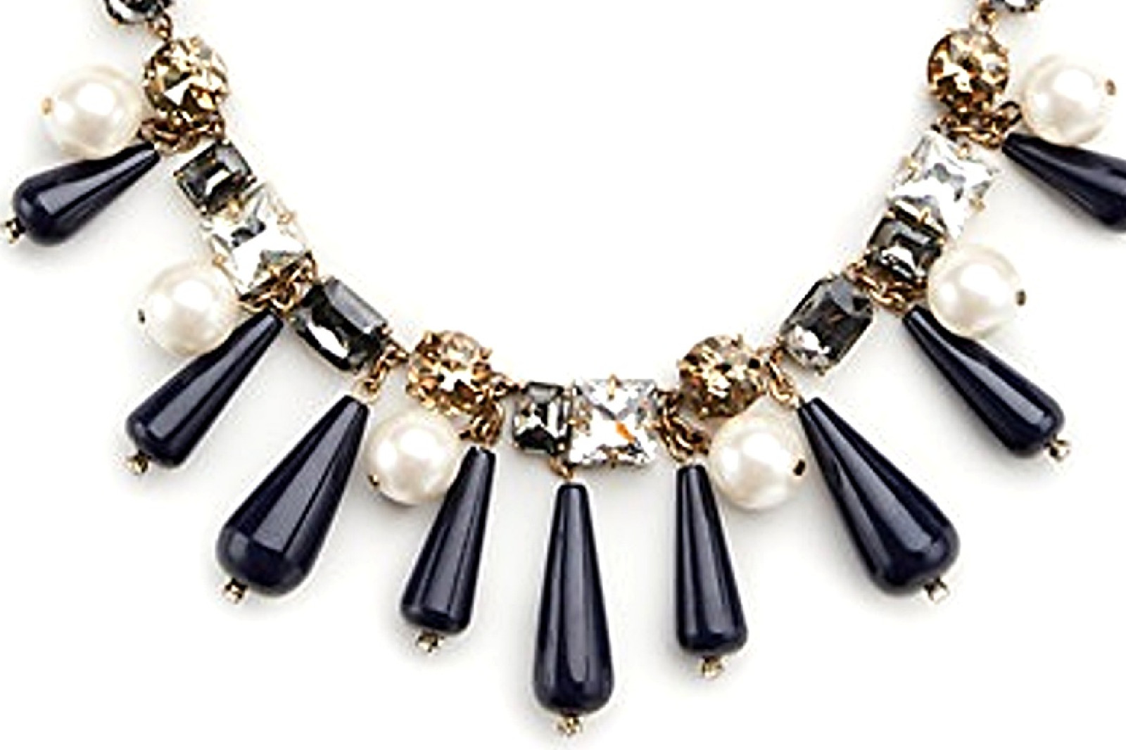 ANN TAYLOR GEOMETRIC STATEMENT NECKLACE NEW WITHOUT TAGS